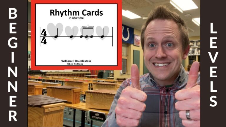 Rhythm Cards (Beginner Levels)