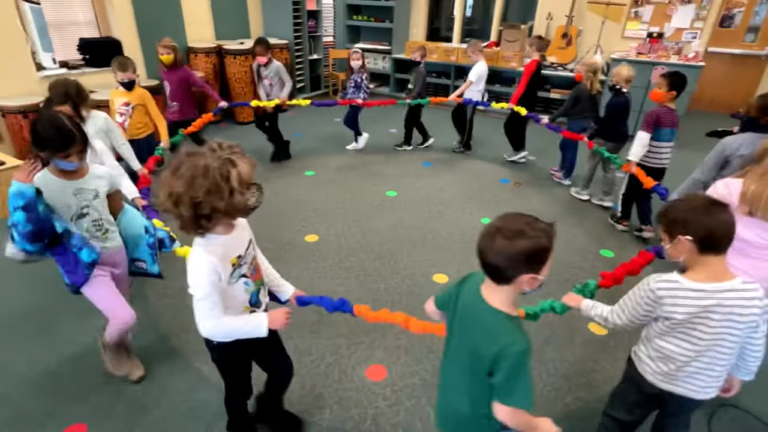 The Nutcracker March- Stretchy Band Activity