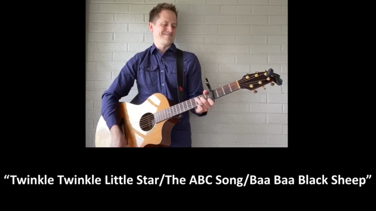 “Twinkle Twinkle Little Star” “The ABC Song” “Baa Baa Black Sheep”