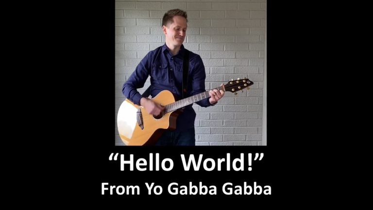 Hello World (from Yo Gabba Gabba) 