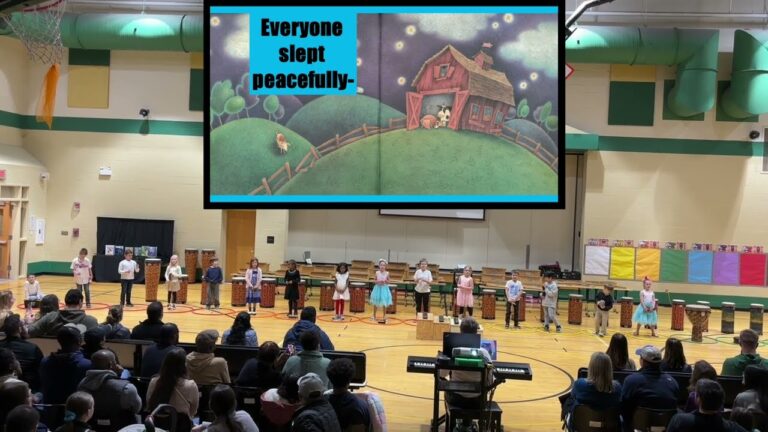 First Grade “Music Is Reading” Program 2024