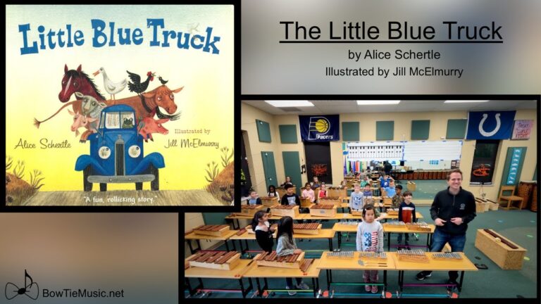 “The Little Blue Truck” elementary Orff lesson