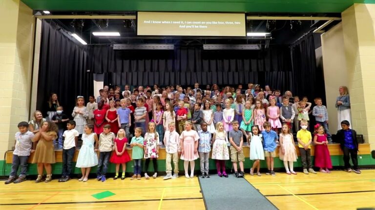 “Count On Me” by Bruno Mars- Kindergarten Sing 2021