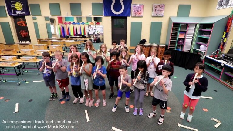 “Bop Bop” recorder piece from MusicK8.com