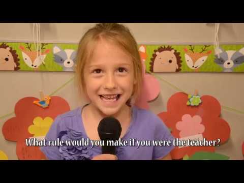 What Rule Would You Make If You Were The Teacher? (2017 Kindergarten Graduation- Sterling)