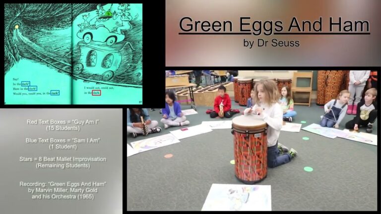“Green Eggs And Ham” elementary music lesson