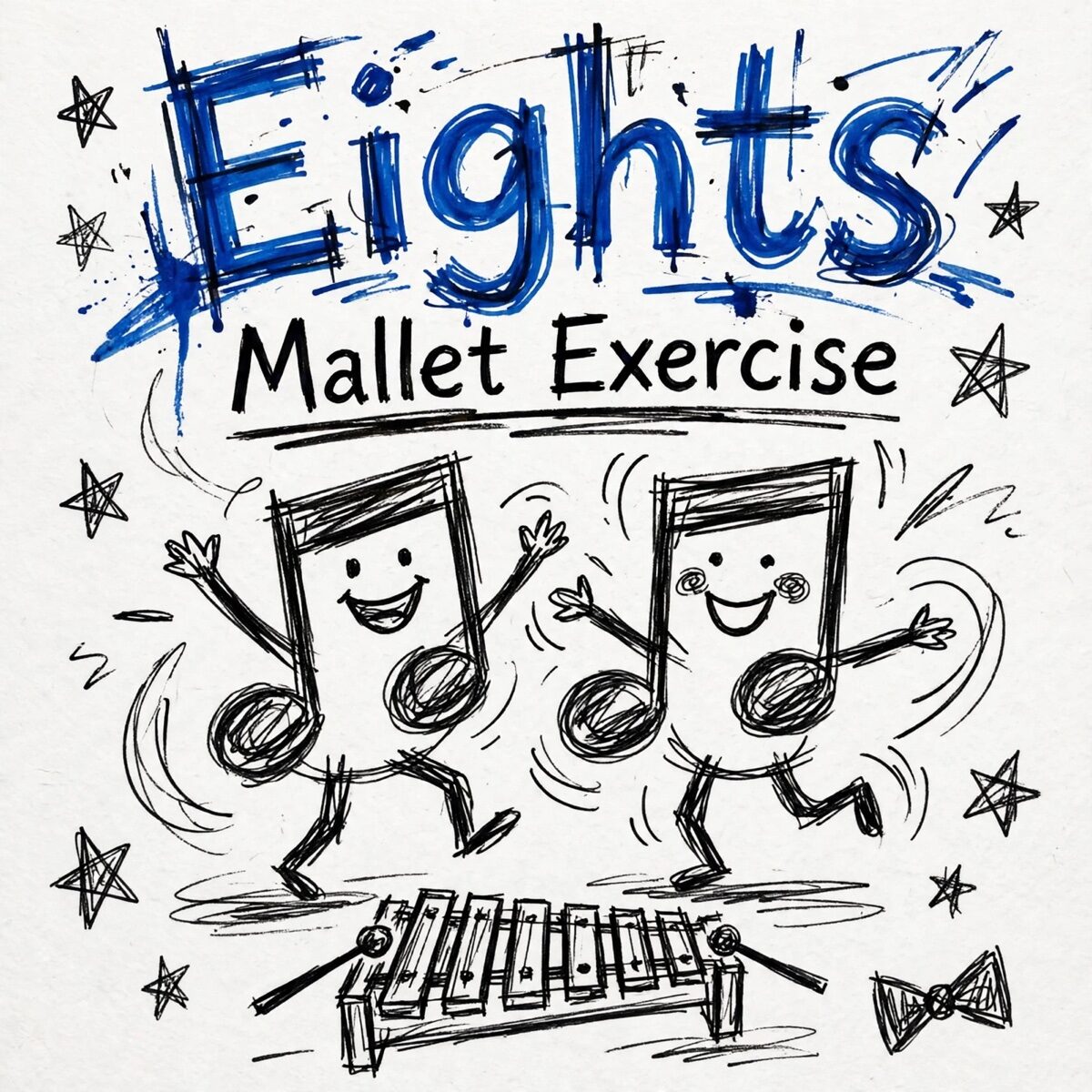 “Eights” Mallet Exercise