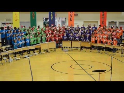 Brown Elementary 3rd Grade Program (12-3-15) We Wish You A Merry Christmas