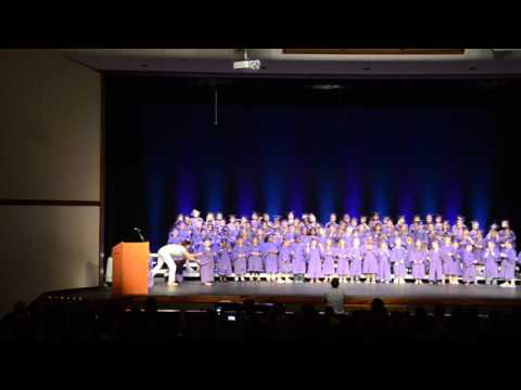 Brown Elementary Kindergarten Graduation (5-25-16) Go Be Awesome