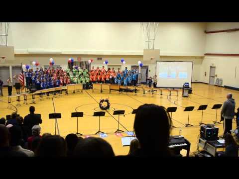 Brown Elementary 5th Grade Program (11-6-14) Flag Ceremony