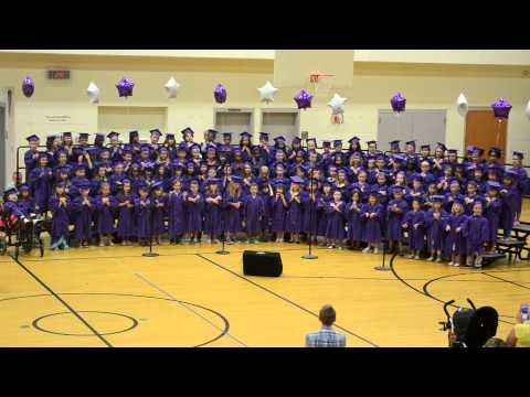 Brown Elementary Kindergarten Graduation (5-29-15) Thank You Song