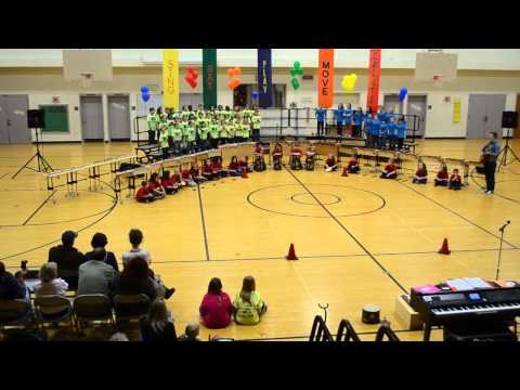Brown Elementary 1st Grade Program (3-20-14) I’ve Been Workin’ On The Railroad