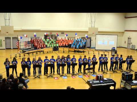 Brown Elementary 5th Grade Program (11-6-14) When Johnny Comes Marching Home