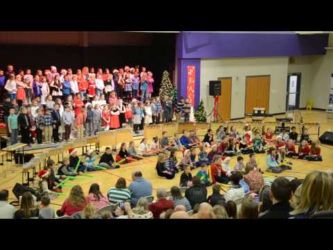 Brown Elementary 3rd Grade Program (12-8-16) Carol of the Boomwhackers