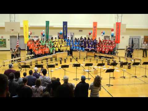 Brown Elementary 5th Grade Program (11-5-15) Flag Ceremony