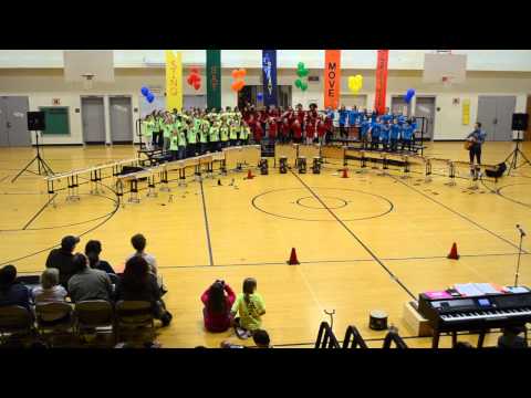 Brown Elementary 1st Grade Program (3-20-14) She’ll Be Comin’ ‘Round The Mountain