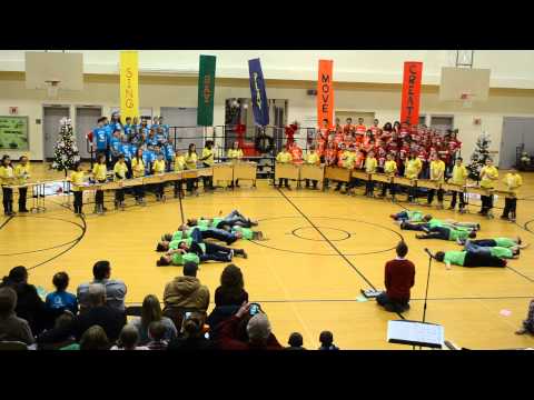 Brown Elementary 4th Grade Program (12-17-14) Snowball Fight